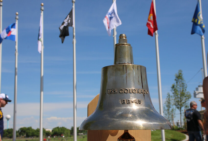 The original USS Bell, was on the USS Colorado in World War II.